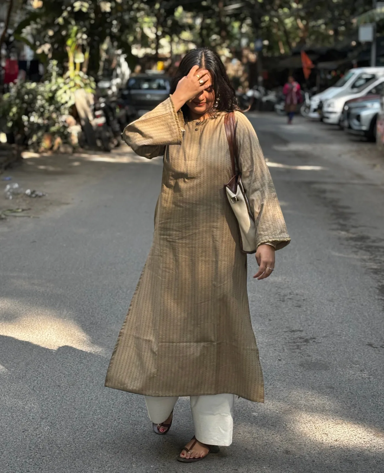 GUD Self Booti Pure Cotton Kurta